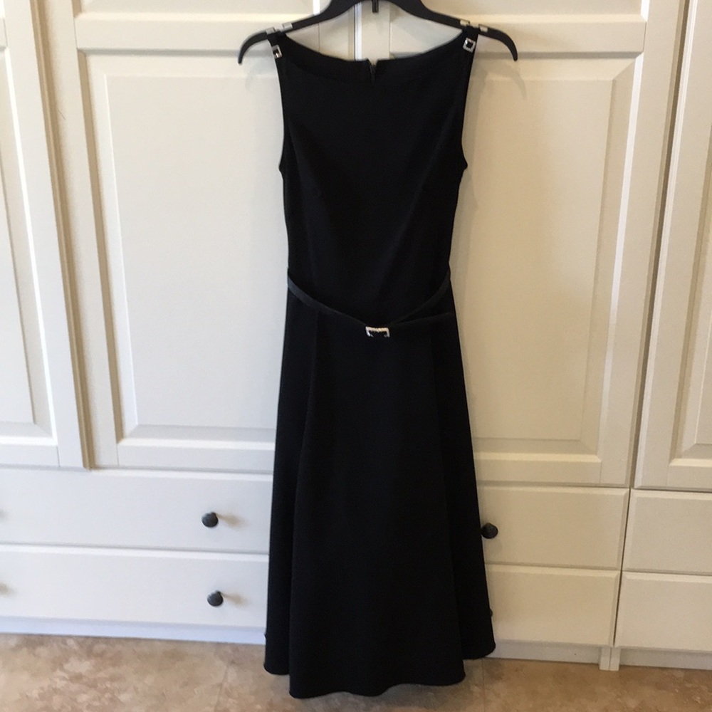 Black dress.